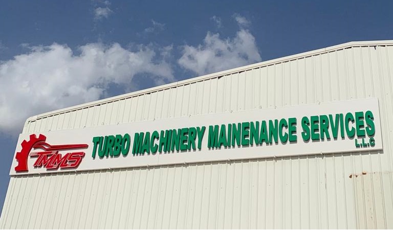 Equipment name board from TMMS repair project